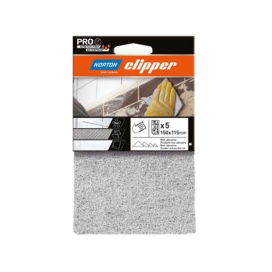 Lixa de Limpeza Clipper 150x115mm Gro No Abrasivo