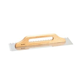 Talocha Inox Dentada MacFer CN903-1D 480x130mm (6x6mm)