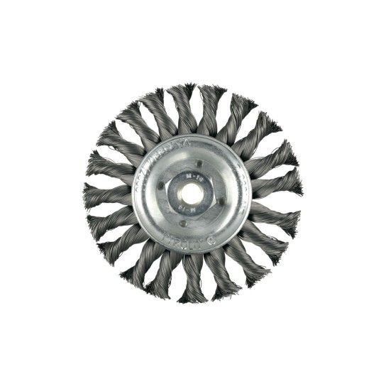 Escova Arame Tyrolit 1RDZ 115x11x23xM14 E0,5mm