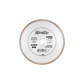 Disco Diamantado MacFer Super Turbo 115mm