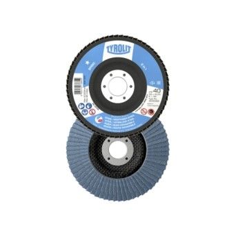 Disco de Lamelas Basic 2em1 Tyrolit 28CLA ZA40Q-B (115x22,23)