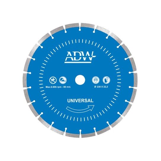 Disco Universal de Construo ADW Laser-E10 H:22.2 (115)