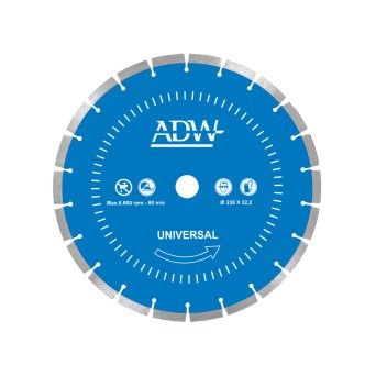Disco Universal de Construo ADW Laser-E10 H:22.2 (115)