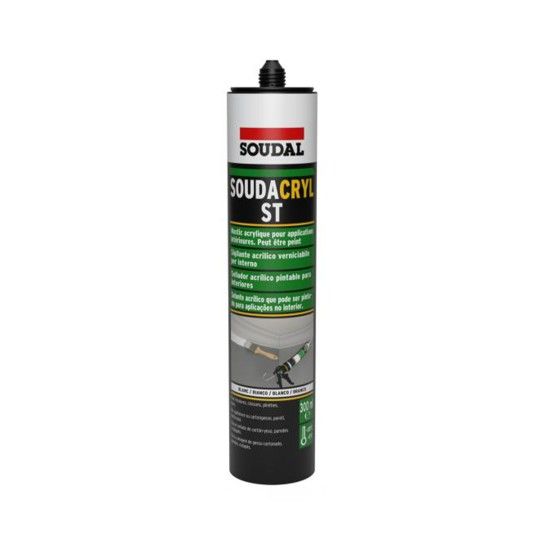 Selante Acrlico Soudacryl ST Soudal 300ml
