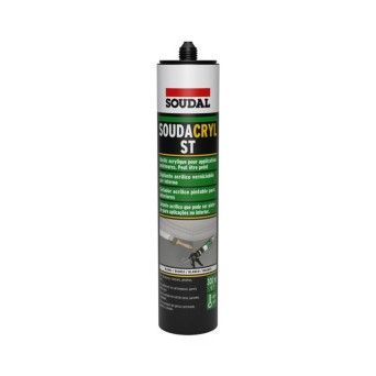 Selante Acrlico Soudacryl ST Soudal 300ml