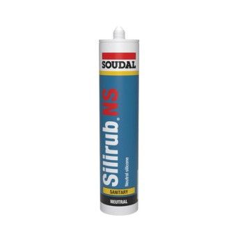 Selante Silicone Sanitrio Neutro Silirub NS 300ml (Branco)