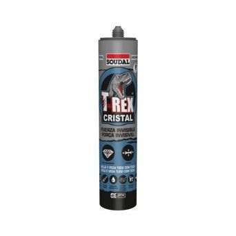Cola & Veda Polmero Hbrido T-Rex Cristal Soudal (125ml)