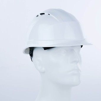 Capacete de Obra Quartz UP IV DeltaPlus Ventilado (Branco)
