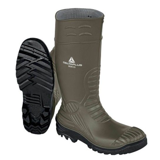 Galocha Iron S5 SRC DeltaPlus PVC (Caqui/Preto.N40)
