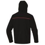 Casaco Softshell HORTEN2 LIGHT DeltaPlus (Preto/Vermelho.Tamanho S)