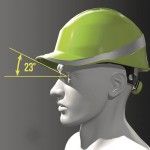 Capacete de Proteo DIAMOND VI WIND DeltaPlus (Branco)