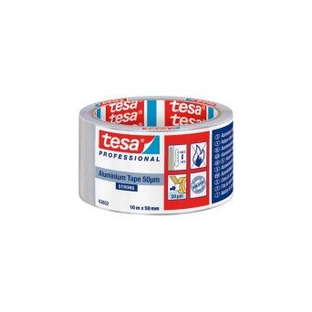 Fita Adesiva de Alumnio Strong 63652 Tesa 50My 10mx50mm