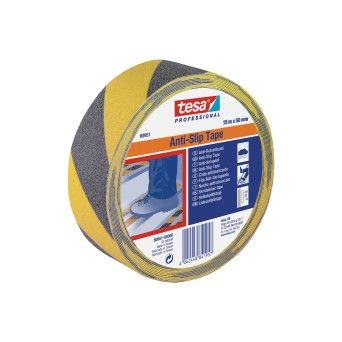 Fita Anti-Derrapante 60950 Tesa 15mx50mm Amarelo/Preto