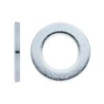 Anilha Plana DIN-125 Index Zincada Cx Profissional (M8)