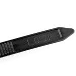 Abraadeiras em Nylon BN-N Index Preto (2,5x100mm)