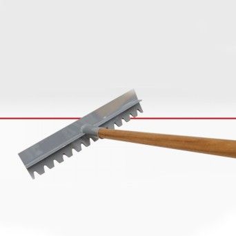 Raspador de Alumnio com Dupla Face Floorix 508x102mm