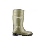 Galochas em PVC com Biqueira de Ao Dunlop S5 SRA Verde  