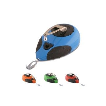 Traador de Linhas 30m com Pega de Manivela em Ao Reforado + 100g de P Azul Alu Cosmos Line Defi