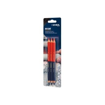 Lpis 2 Extremidades Vermelho e Azul 10mmx178mm Lyra