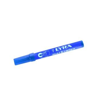 Marcador Permanente Lyra Azul 2-6mm
