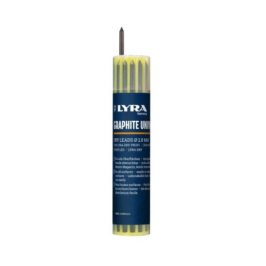 Minas de Reposio Lyra Dry Graphite H