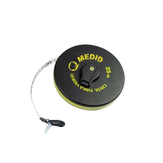 Fita Mtrica de Fibra de Vidro com Ponteiro Dobrvel 15mm Medid  (25m)
