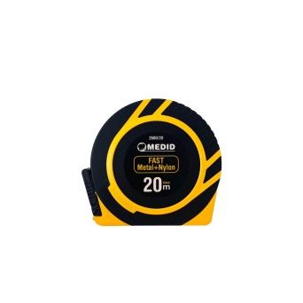 Fita Mtrica Metal + Nylon Fast 13mm Medid (20m)