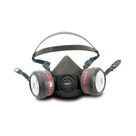 Semi-Mscara Facial para 2 Filtros SteelPro Safety Tamanho M