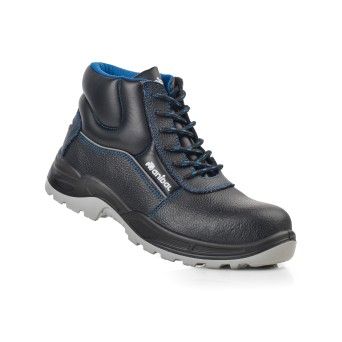 Bota em Pele Hidrofugada Preto Sagunto Anibal