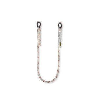 Corda de 1m T.U com Guardacabos SteelPro Safety