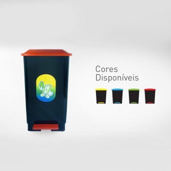 Balde com Pedal de 50L Plastisserra