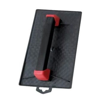 Talocha Retangular em Plstico ABS Preto Colotool