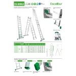 Escada com 2 Seces e Base ES-DOBLE Escalibur 