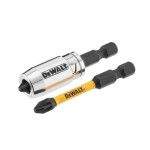 Pontas Toro de Impacto 2 x PZ2 e Adaptador Magntico com Bloqueio Dewalt