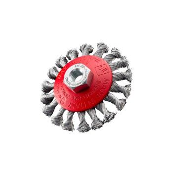 Escova Cnica Tranada CZ95 Furo M14 em Ao 95 mm SIT