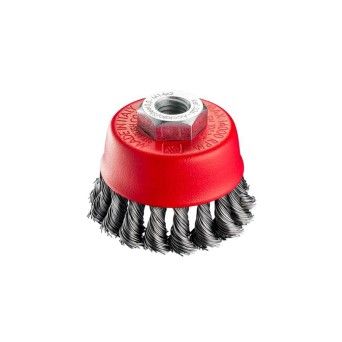 Escova Tipo Taa Tranada TZ70 Furo M14 em Ao 75 mm SIT