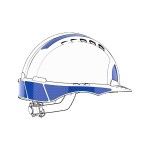 Kit de Autocolantes Refletores para EVO 2/3 Jsp 10 Un (Azul)