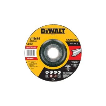 Disco de Desbaste Cncavo para Metal 115x6x22mm Dewalt