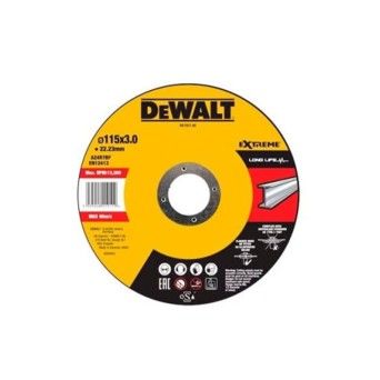 Disco de Corte para Metal 115x3x22mm Dewalt
