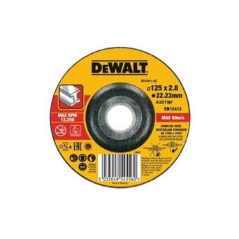 Disco de Corte Plano Extreme OSA para Metal 125x3x22mm Dewalt