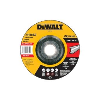 Disco de Desbaste Cncavo para Metal 125x6x22mm Dewalt