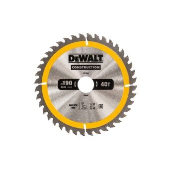 Lmina para Serra Circular Porttil 190x30mm 40D ATB +10 Dewalt