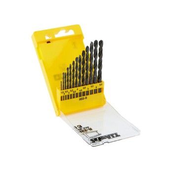 Conjunto de 13 Brocas HSS-R DIN338 de Alto Desempenho para Metal Dewalt