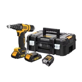Rebitadora sem Escovas XR 18V 4,8mm L-Ion 2Ah Dewalt DCF403D2GT-QW