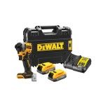 Aparafusador Impacto Compacto sem Escovas XR 18V Powerstack Dewalt DCF850E2T-QW