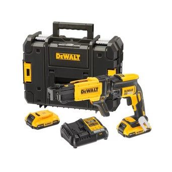 Aparafusadora Gesso Cartonado XR 18V Dewalt DCF620D2K-QW 2 Baterias 2Ah + Carregador de Parafusos