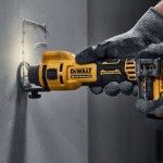 Serra de Corte sem Escovas para Gesso Cartonado XR 18V Dewalt DCE555N-XJ