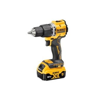 Berbequim Percutor sem Escovas XR 18V Dewalt DCD100YP2T-QW + 2 Baterias Li-Ion 5Ah