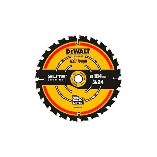 Lmina para Serra Circular Porttil Elite 184mmX16mmX24T Dewalt