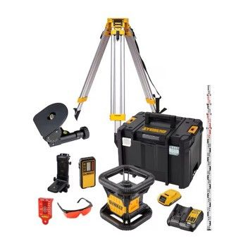 Laser Rotativo Vermelho com Trip Rgua Dewalt DCK374D1R-QW